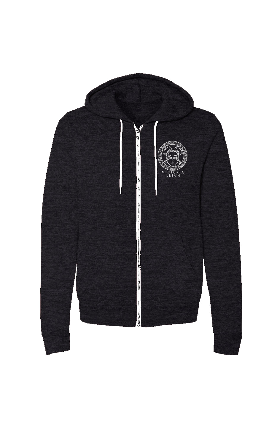 Unisex Heather Zip-Up Hoodie